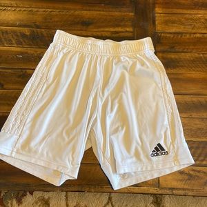 Adidas soccer shorts size small 5 inch inseam